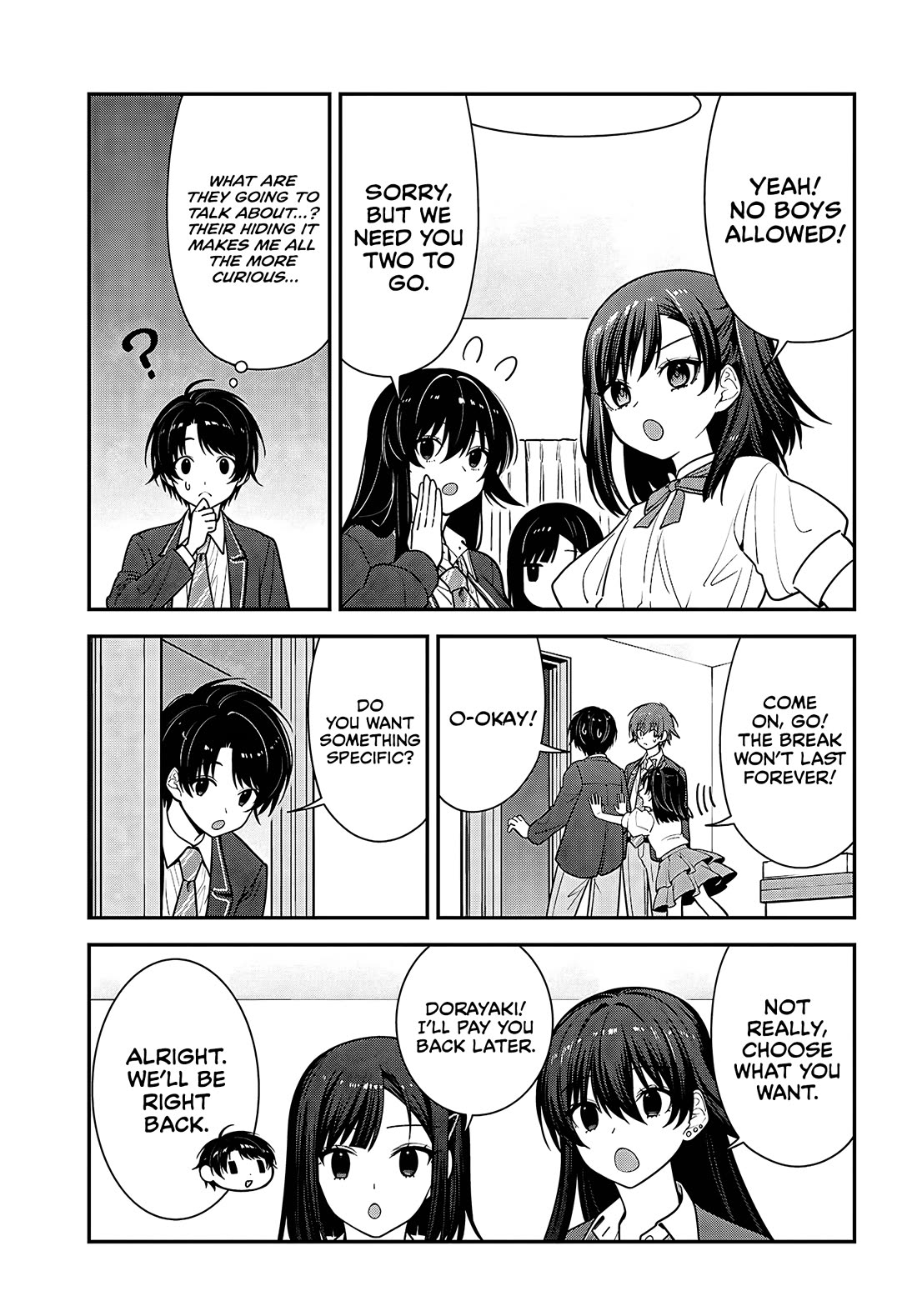 The Delinquent Shimizu-san Sitting Next to Me Has Dyed Her Hair Black chapter 19 page 19