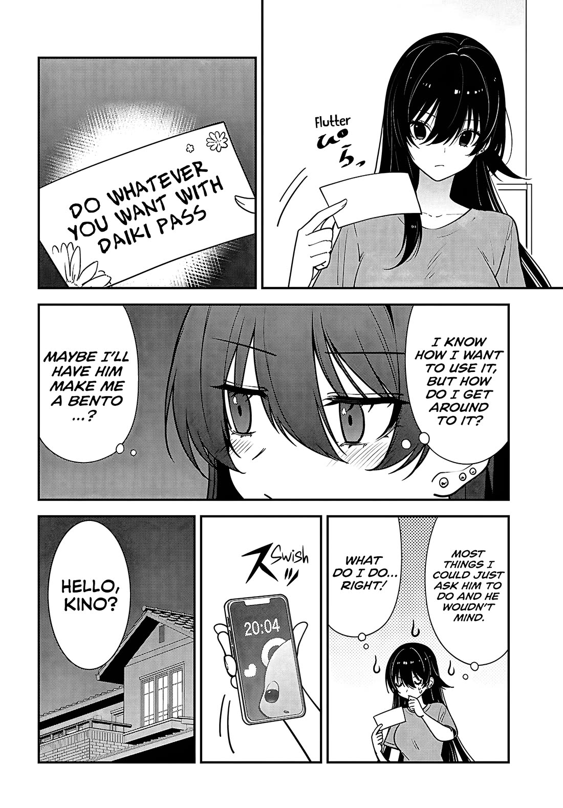 The Delinquent Shimizu-san Sitting Next to Me Has Dyed Her Hair Black chapter 19 page 2