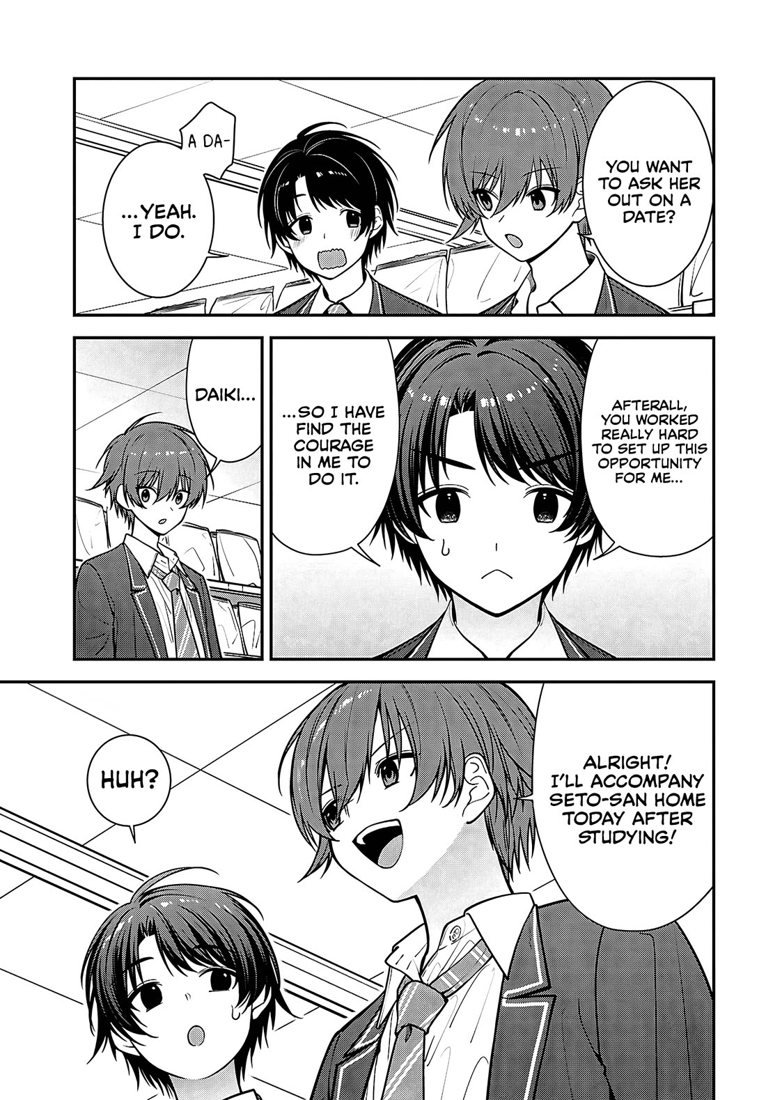 The Delinquent Shimizu-san Sitting Next to Me Has Dyed Her Hair Black chapter 19 page 21