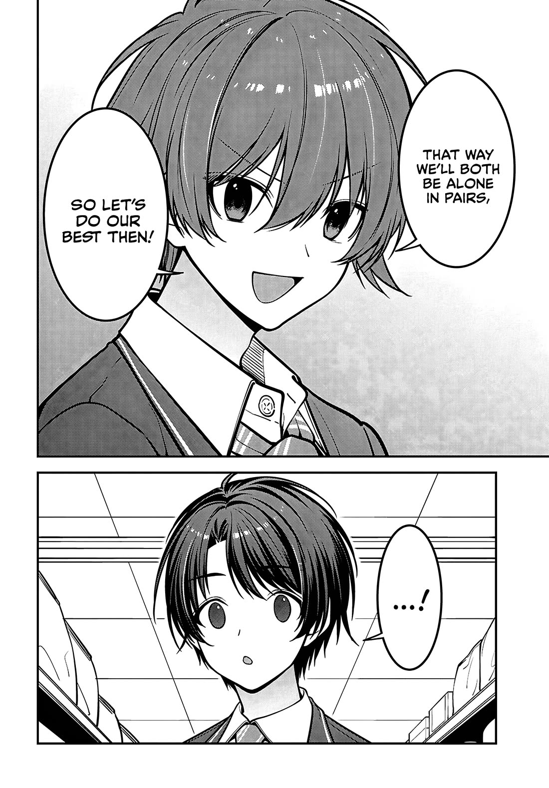 The Delinquent Shimizu-san Sitting Next to Me Has Dyed Her Hair Black chapter 19 page 22