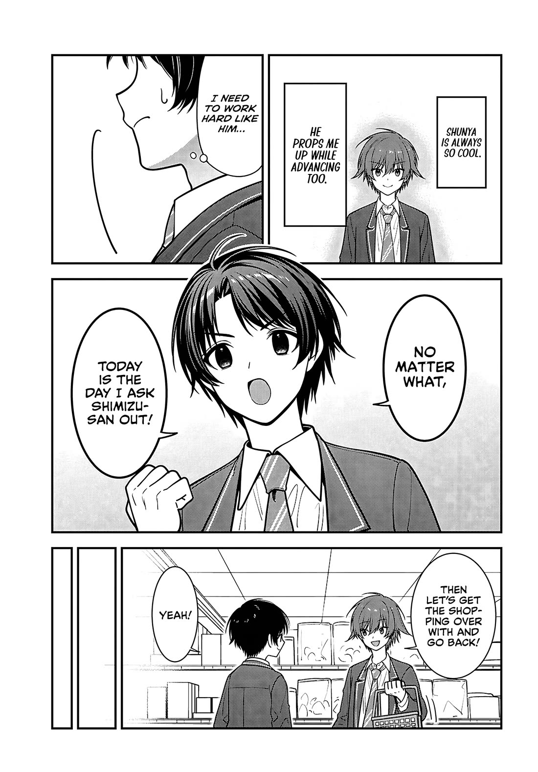 The Delinquent Shimizu-san Sitting Next to Me Has Dyed Her Hair Black chapter 19 page 23