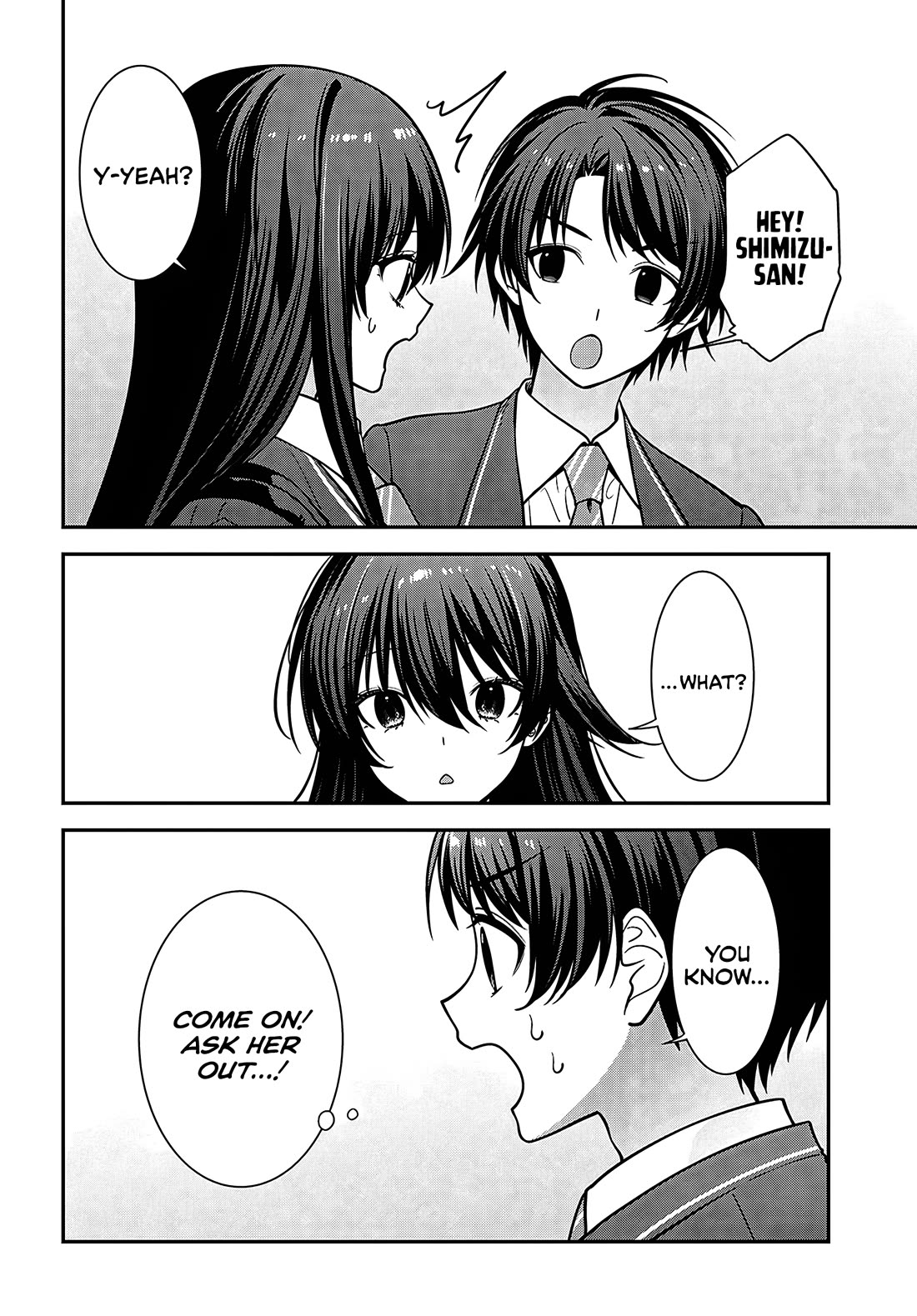 The Delinquent Shimizu-san Sitting Next to Me Has Dyed Her Hair Black chapter 19 page 26