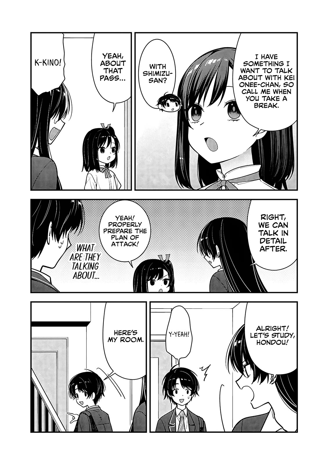 The Delinquent Shimizu-san Sitting Next to Me Has Dyed Her Hair Black chapter 19 page 9