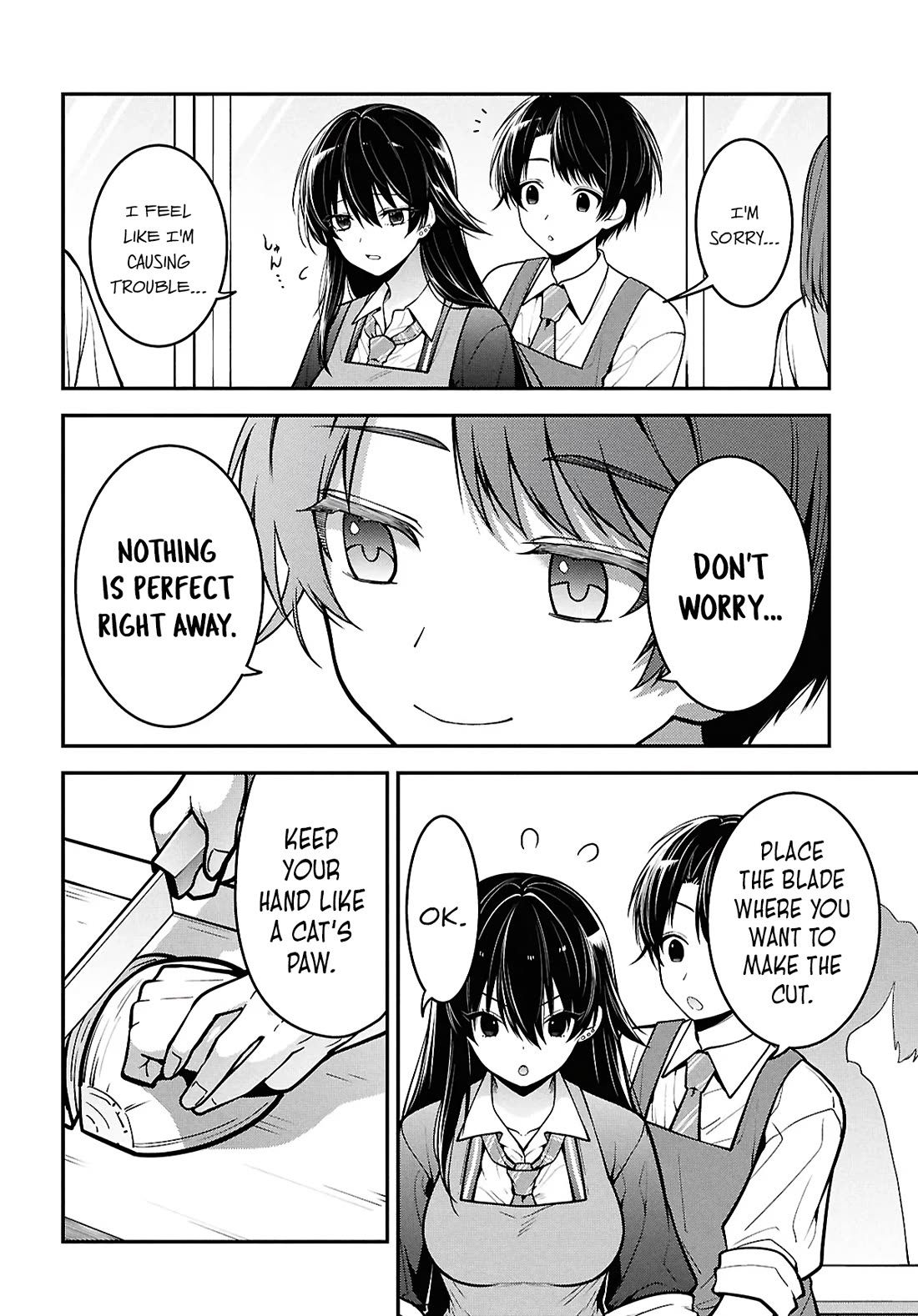 The Delinquent Shimizu-san Sitting Next to Me Has Dyed Her Hair Black chapter 2 page 24