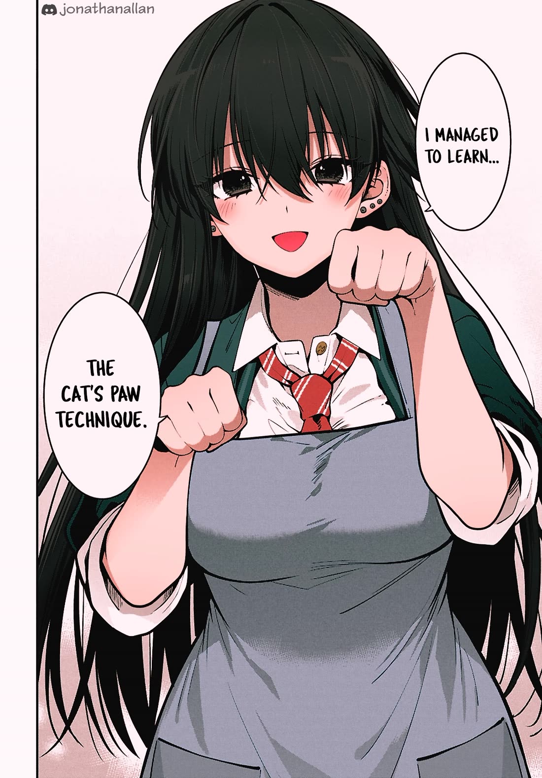 The Delinquent Shimizu-san Sitting Next to Me Has Dyed Her Hair Black chapter 2 page 35