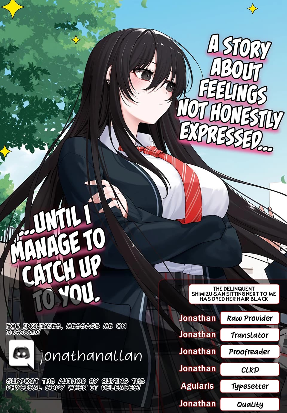 The Delinquent Shimizu-san Sitting Next to Me Has Dyed Her Hair Black chapter 2 page 36