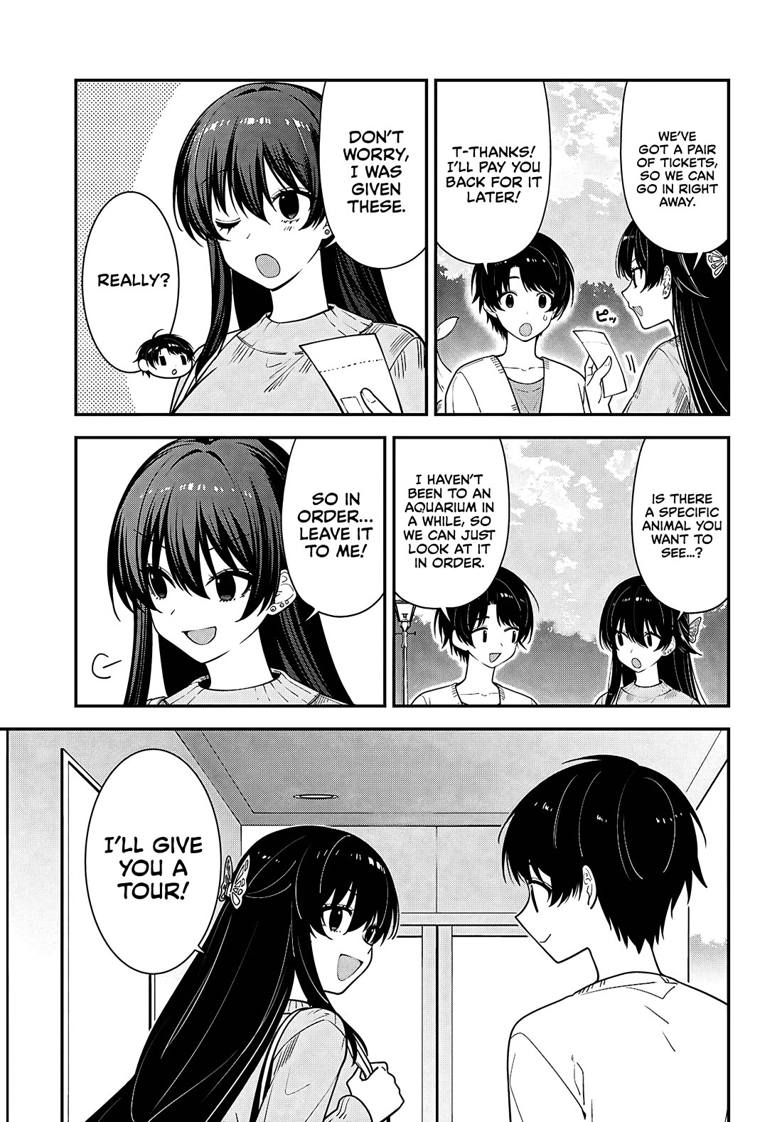 The Delinquent Shimizu-san Sitting Next to Me Has Dyed Her Hair Black chapter 20 page 11