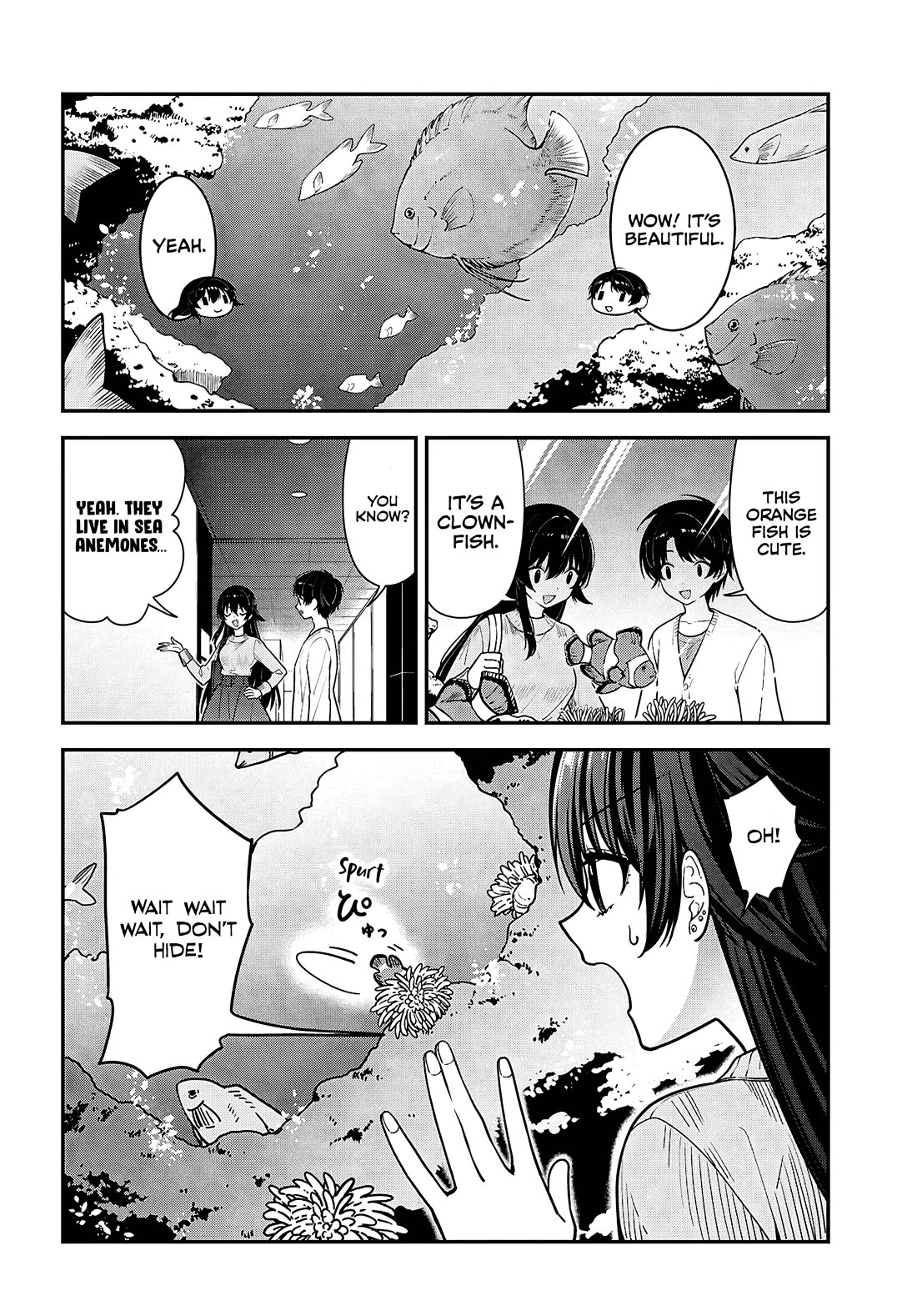The Delinquent Shimizu-san Sitting Next to Me Has Dyed Her Hair Black chapter 20 page 12