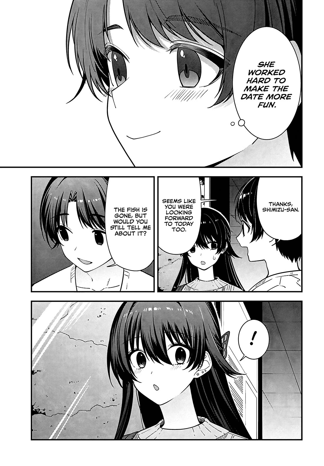 The Delinquent Shimizu-san Sitting Next to Me Has Dyed Her Hair Black chapter 20 page 15