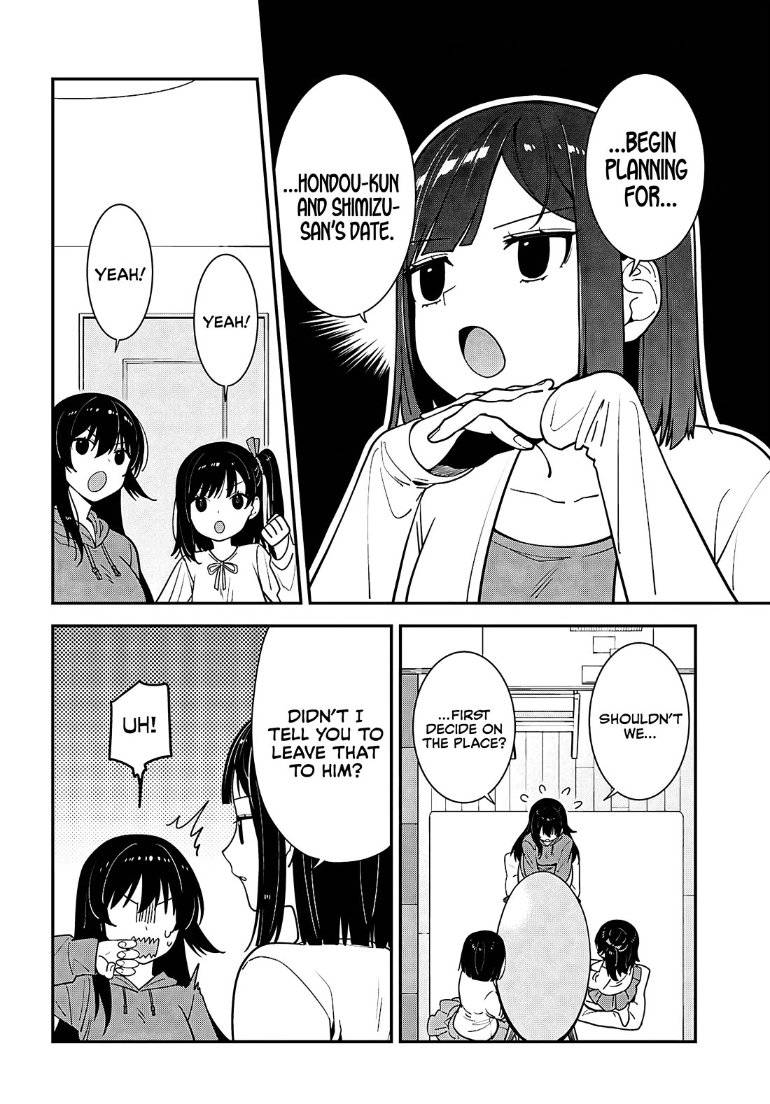 The Delinquent Shimizu-san Sitting Next to Me Has Dyed Her Hair Black chapter 20 page 2