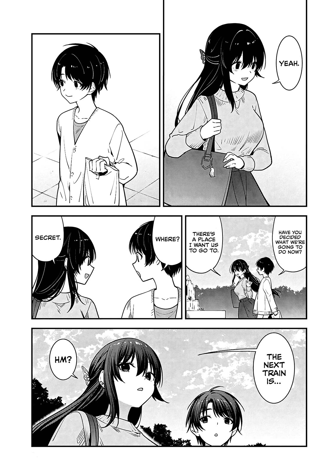 The Delinquent Shimizu-san Sitting Next to Me Has Dyed Her Hair Black chapter 20 page 26