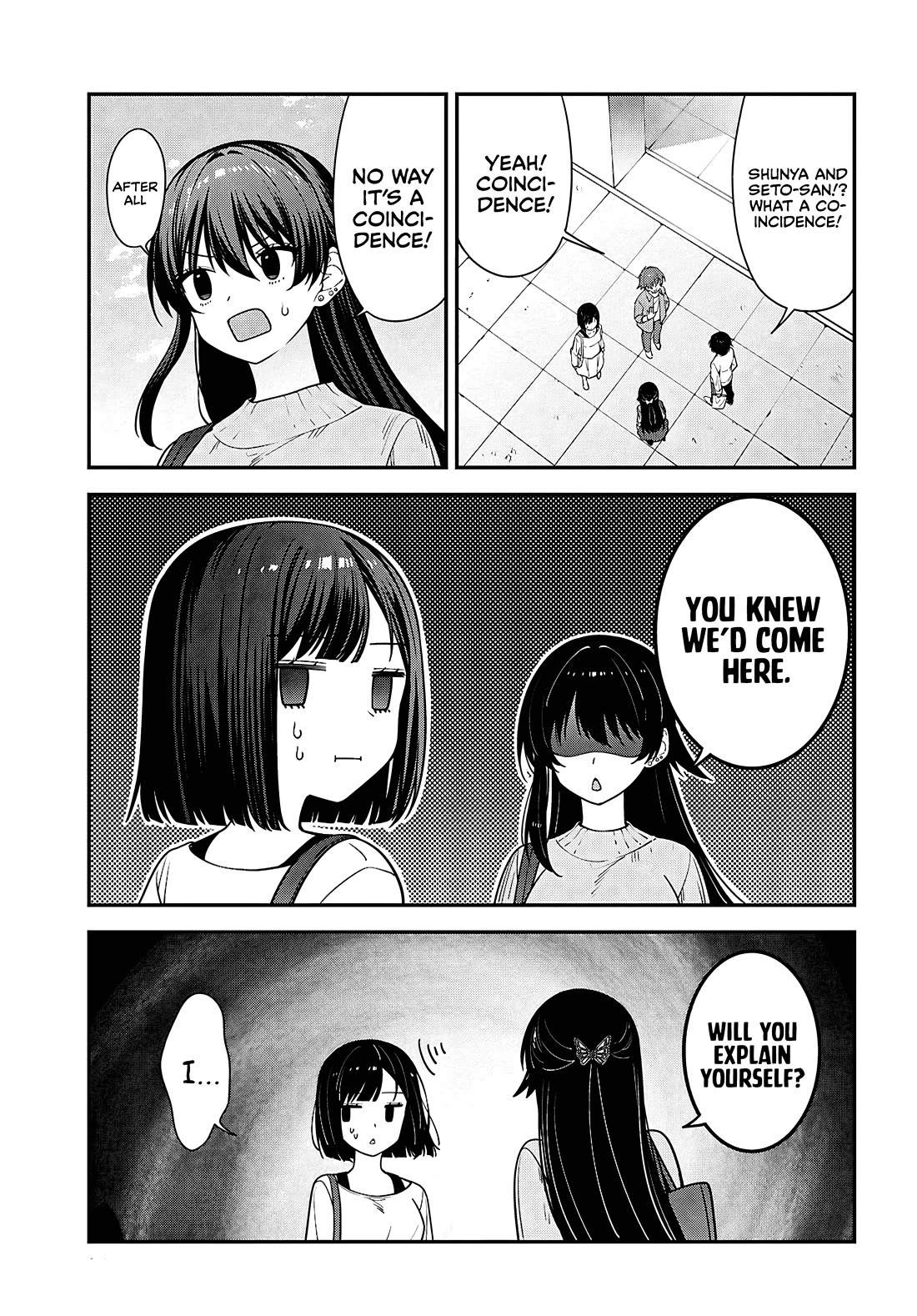 The Delinquent Shimizu-san Sitting Next to Me Has Dyed Her Hair Black chapter 20 page 28