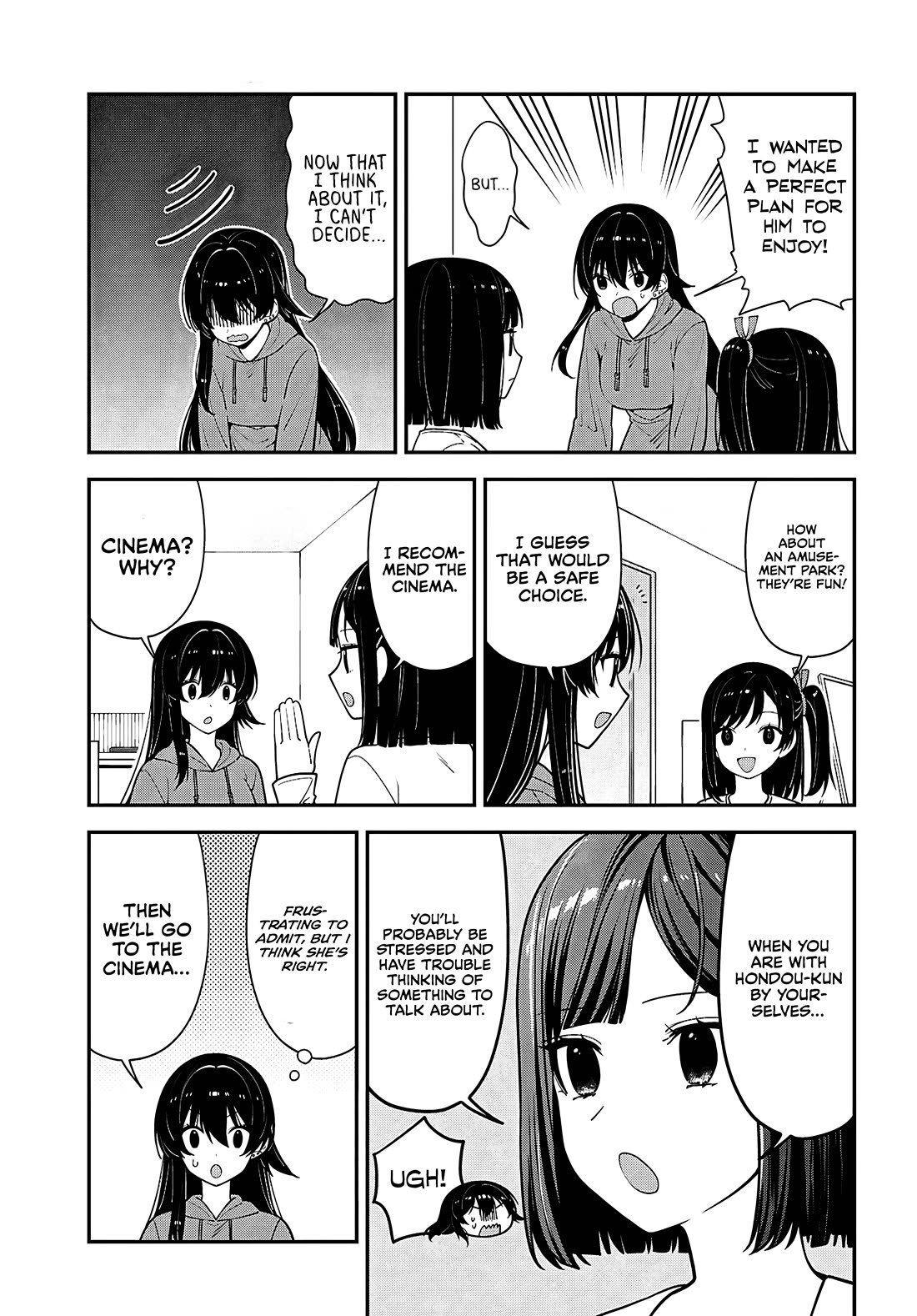 The Delinquent Shimizu-san Sitting Next to Me Has Dyed Her Hair Black chapter 20 page 3