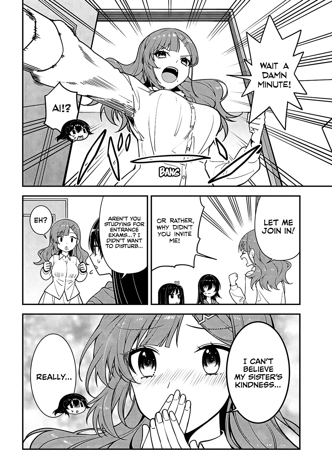 The Delinquent Shimizu-san Sitting Next to Me Has Dyed Her Hair Black chapter 20 page 4