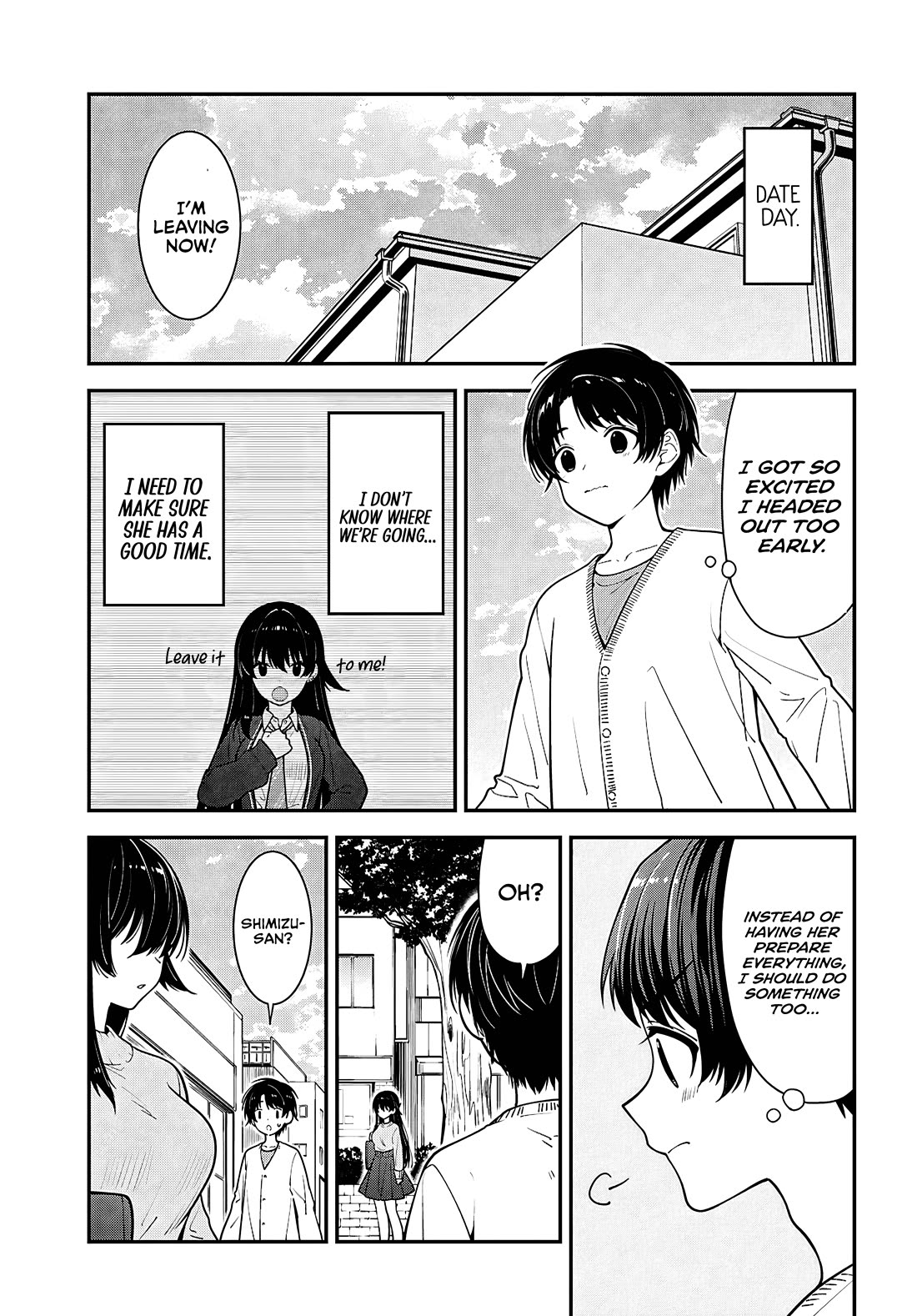 The Delinquent Shimizu-san Sitting Next to Me Has Dyed Her Hair Black chapter 20 page 7