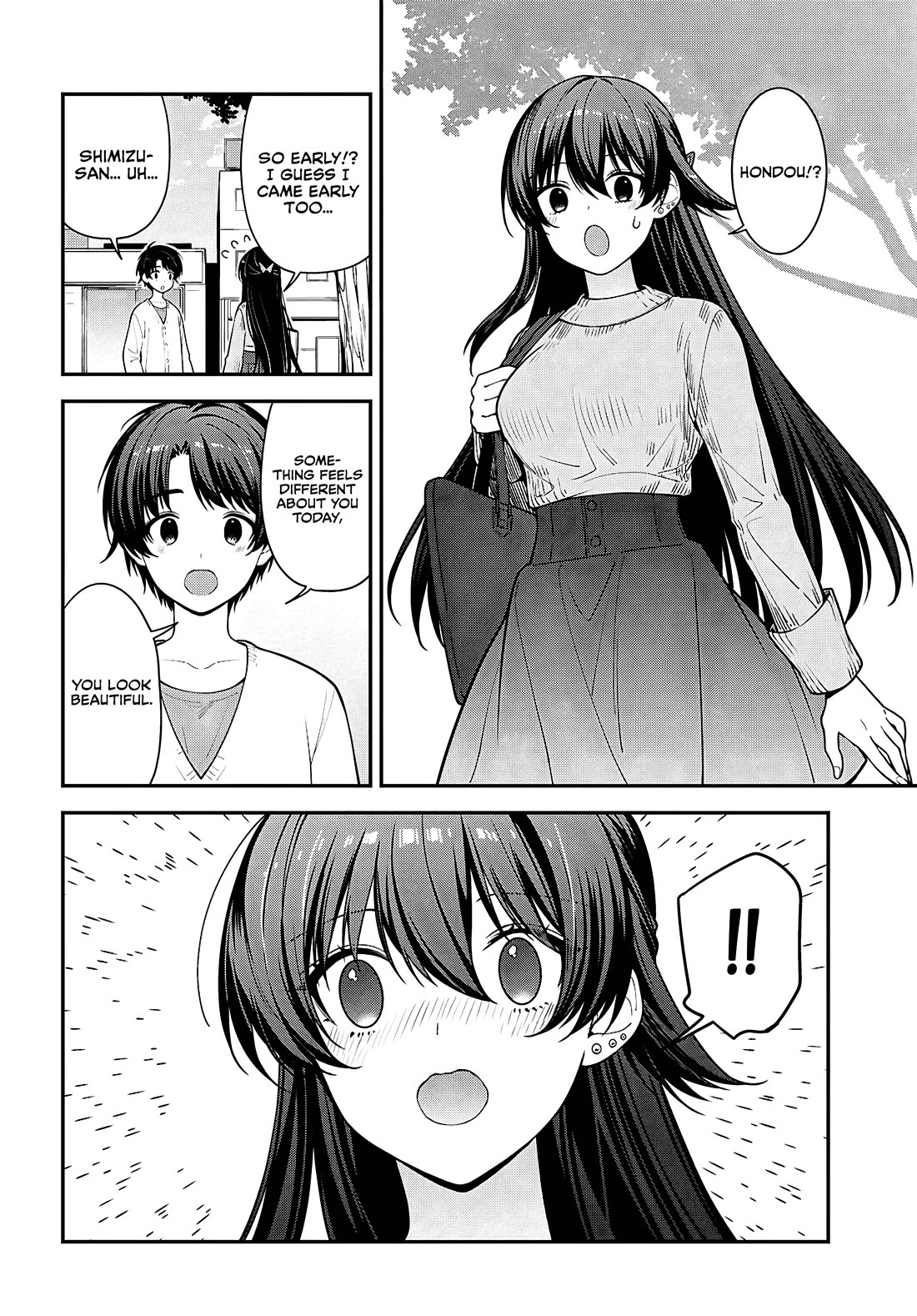 The Delinquent Shimizu-san Sitting Next to Me Has Dyed Her Hair Black chapter 20 page 8