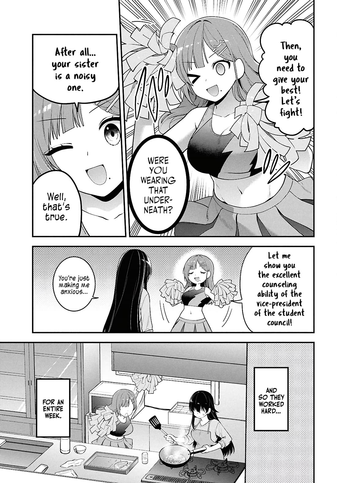 The Delinquent Shimizu-san Sitting Next to Me Has Dyed Her Hair Black chapter 3 page 13