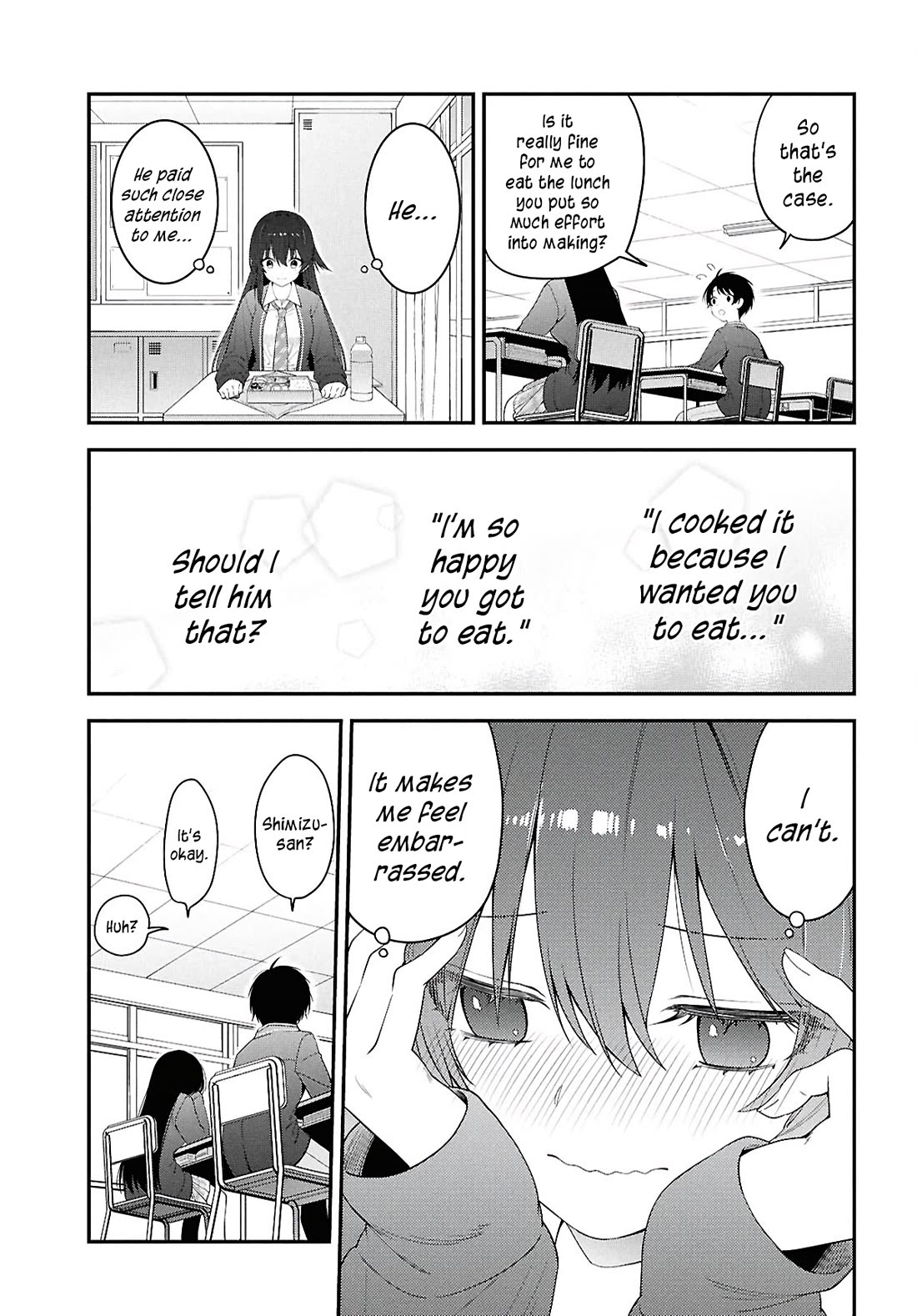 The Delinquent Shimizu-san Sitting Next to Me Has Dyed Her Hair Black chapter 3 page 25