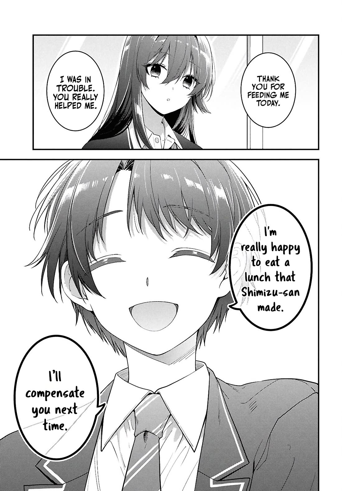 The Delinquent Shimizu-san Sitting Next to Me Has Dyed Her Hair Black chapter 3 page 29