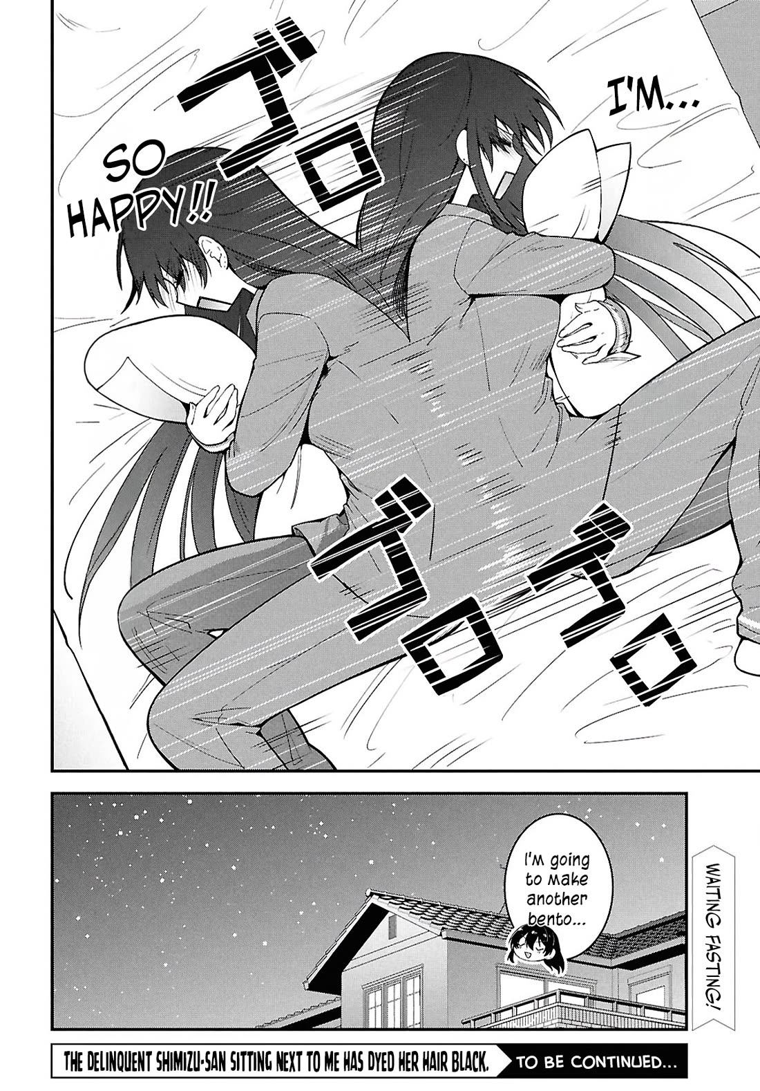 The Delinquent Shimizu-san Sitting Next to Me Has Dyed Her Hair Black chapter 3 page 33