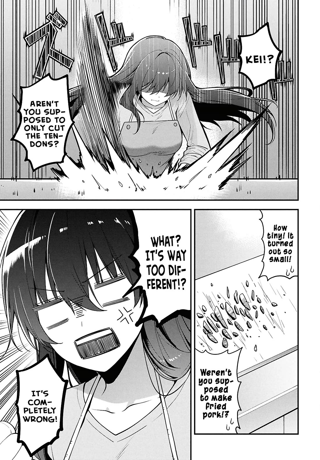 The Delinquent Shimizu-san Sitting Next to Me Has Dyed Her Hair Black chapter 3 page 9