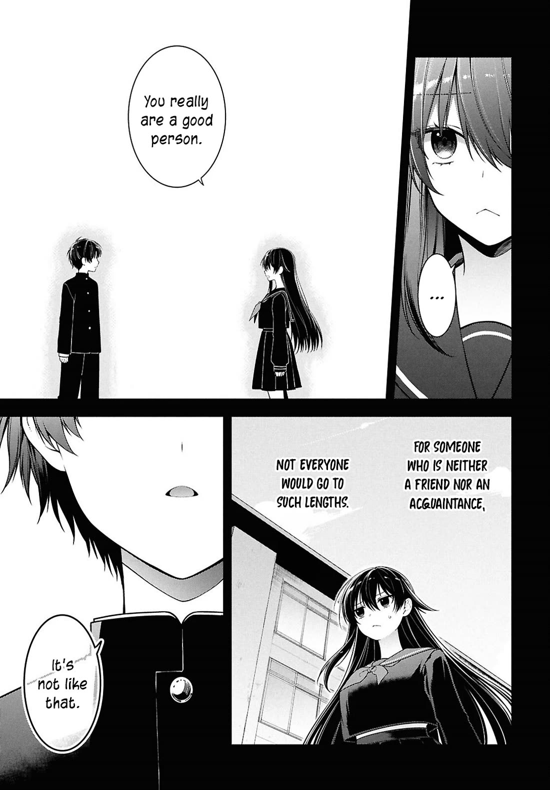 The Delinquent Shimizu-san Sitting Next to Me Has Dyed Her Hair Black chapter 4 page 20