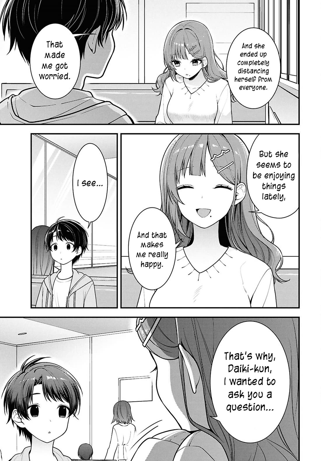 The Delinquent Shimizu-san Sitting Next to Me Has Dyed Her Hair Black chapter 5 page 19