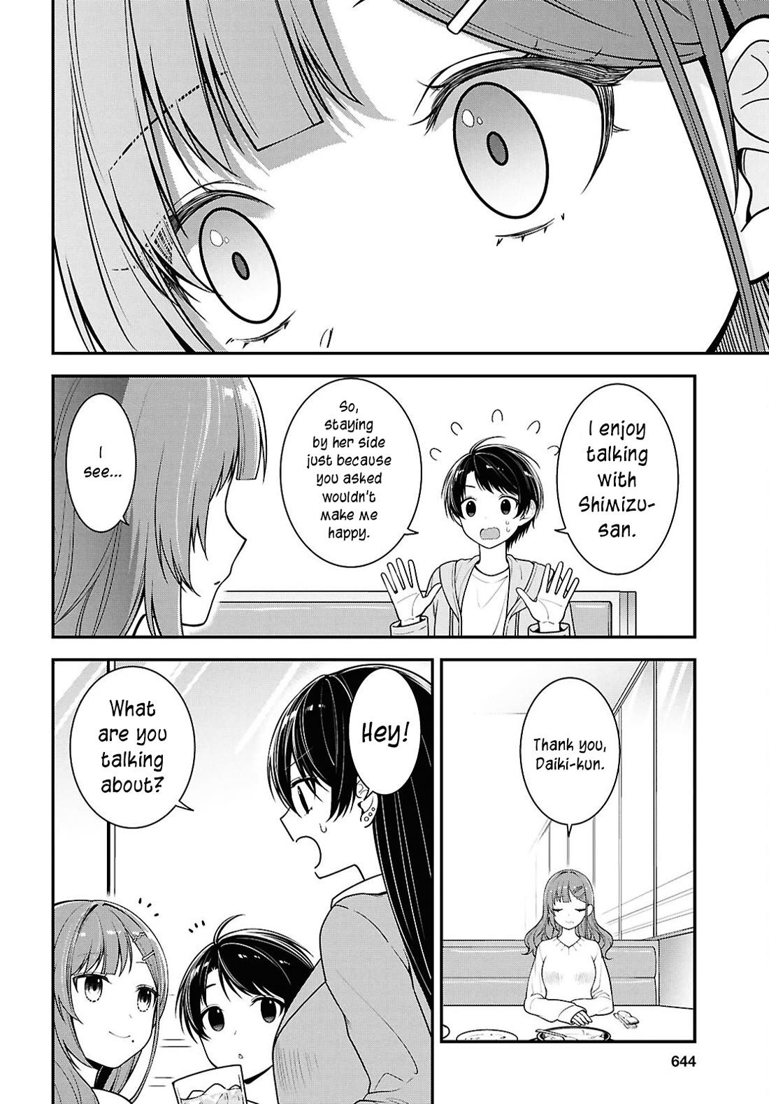 The Delinquent Shimizu-san Sitting Next to Me Has Dyed Her Hair Black chapter 5 page 27