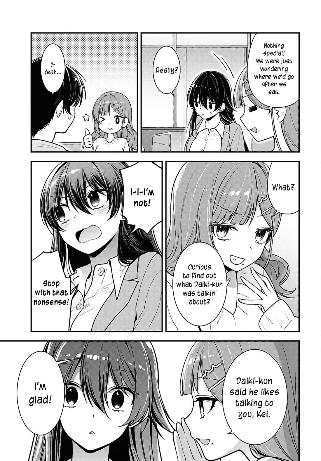 The Delinquent Shimizu-san Sitting Next to Me Has Dyed Her Hair Black chapter 5 page 28