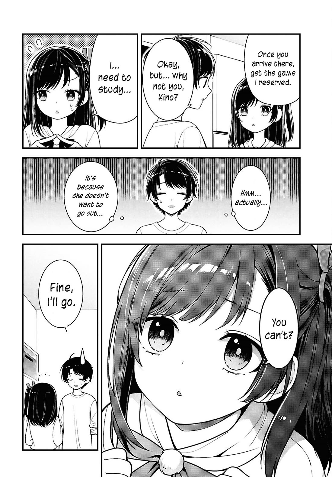 The Delinquent Shimizu-san Sitting Next to Me Has Dyed Her Hair Black chapter 5 page 8