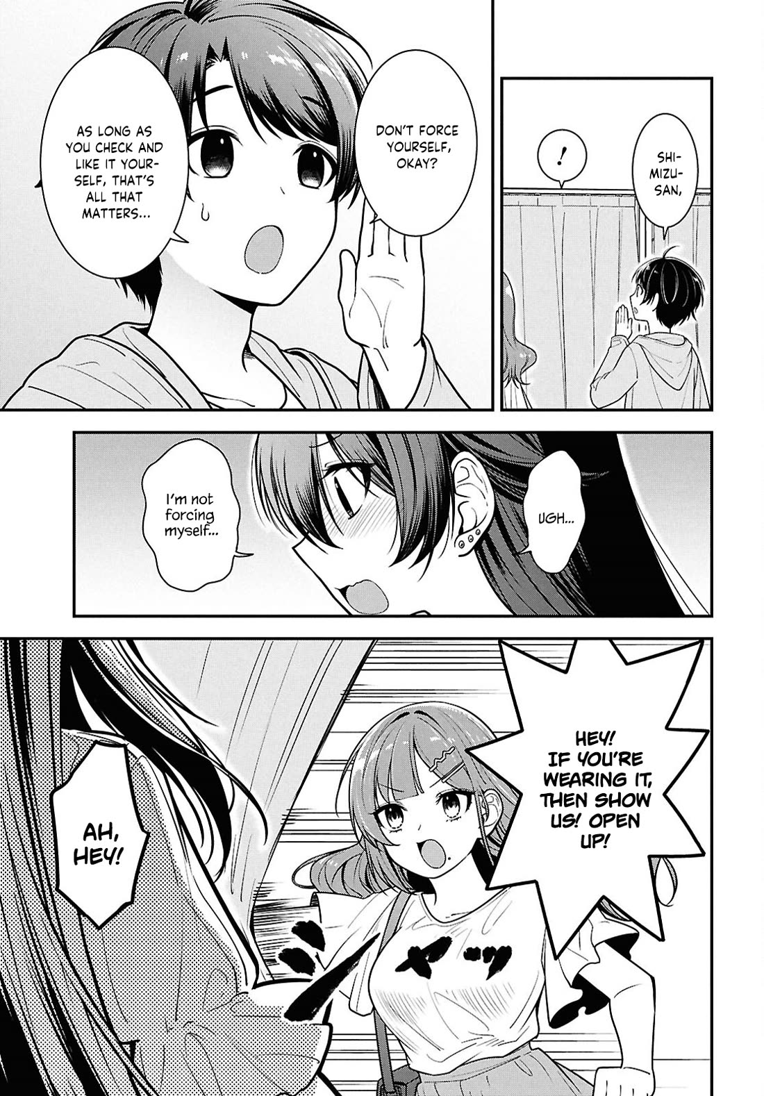 The Delinquent Shimizu-san Sitting Next to Me Has Dyed Her Hair Black chapter 6 page 14