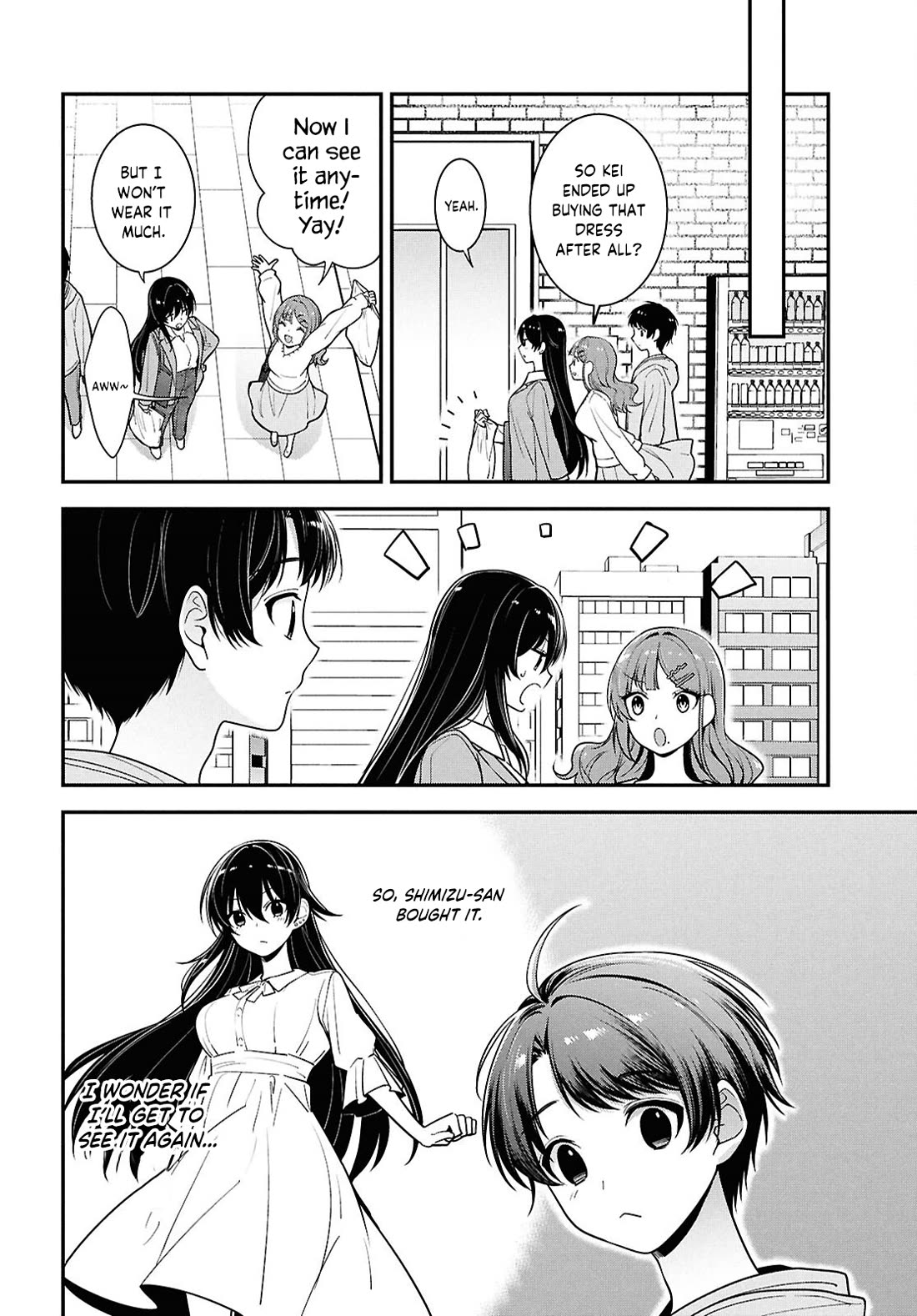 The Delinquent Shimizu-san Sitting Next to Me Has Dyed Her Hair Black chapter 6 page 22