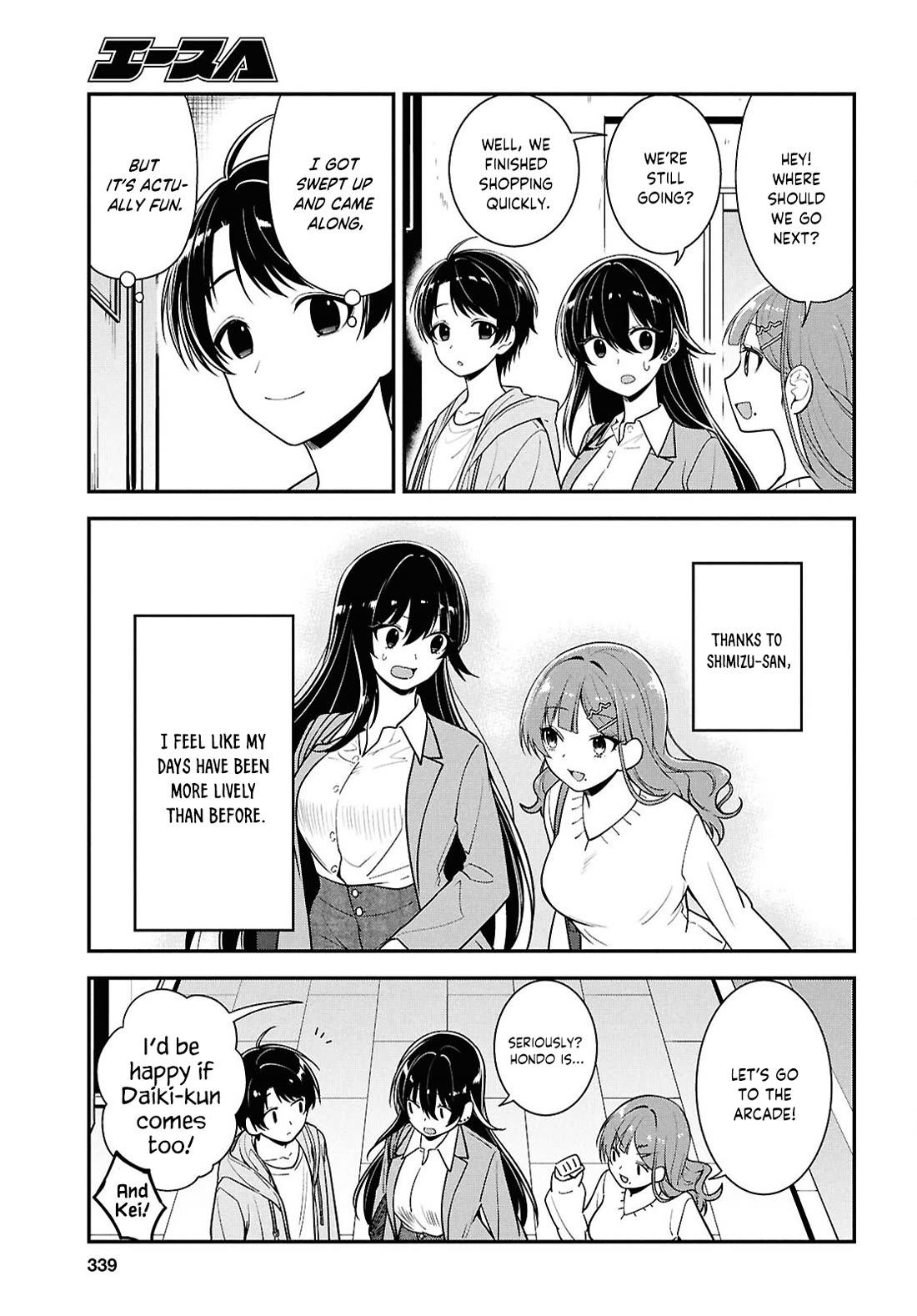 The Delinquent Shimizu-san Sitting Next to Me Has Dyed Her Hair Black chapter 6 page 27