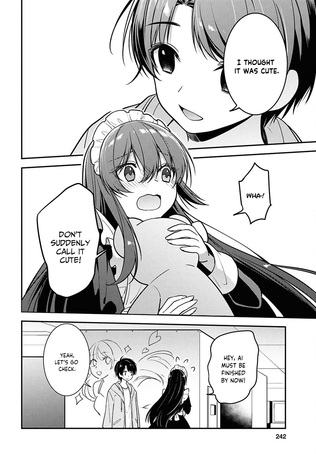 The Delinquent Shimizu-san Sitting Next to Me Has Dyed Her Hair Black chapter 7 page 32