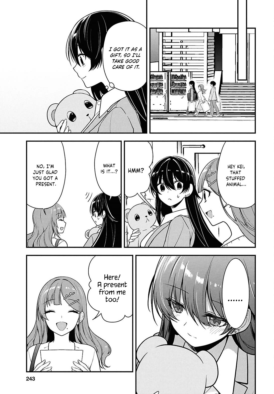 The Delinquent Shimizu-san Sitting Next to Me Has Dyed Her Hair Black chapter 7 page 33