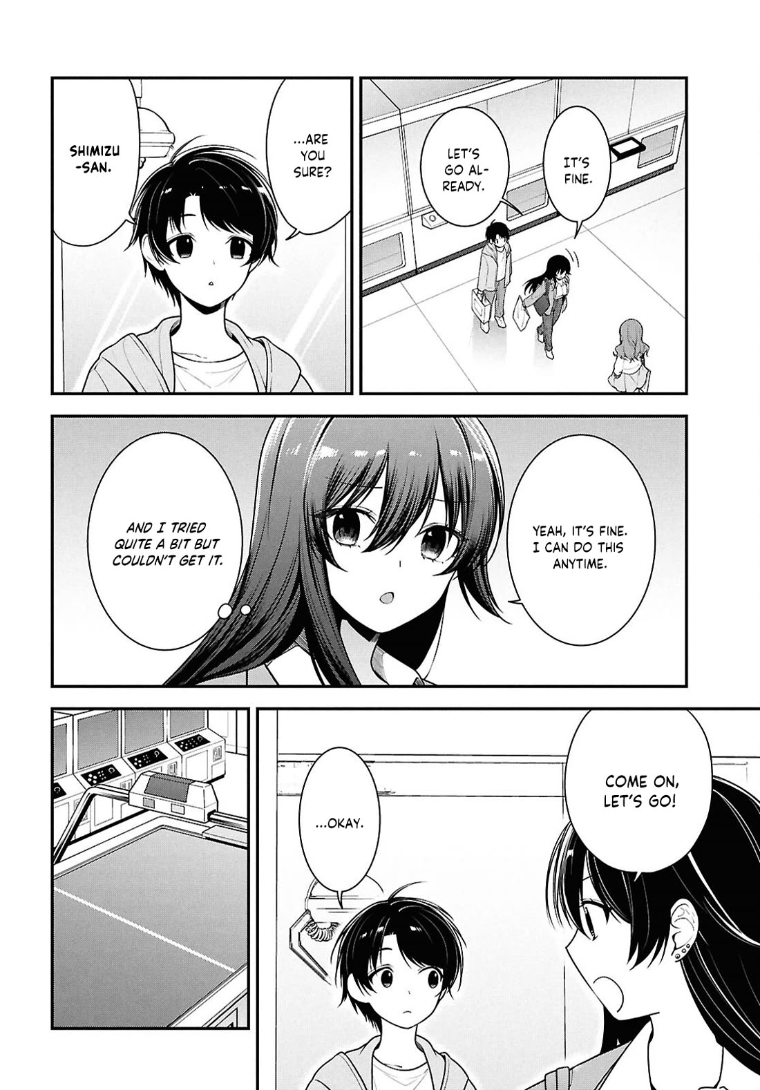 The Delinquent Shimizu-san Sitting Next to Me Has Dyed Her Hair Black chapter 7 page 5