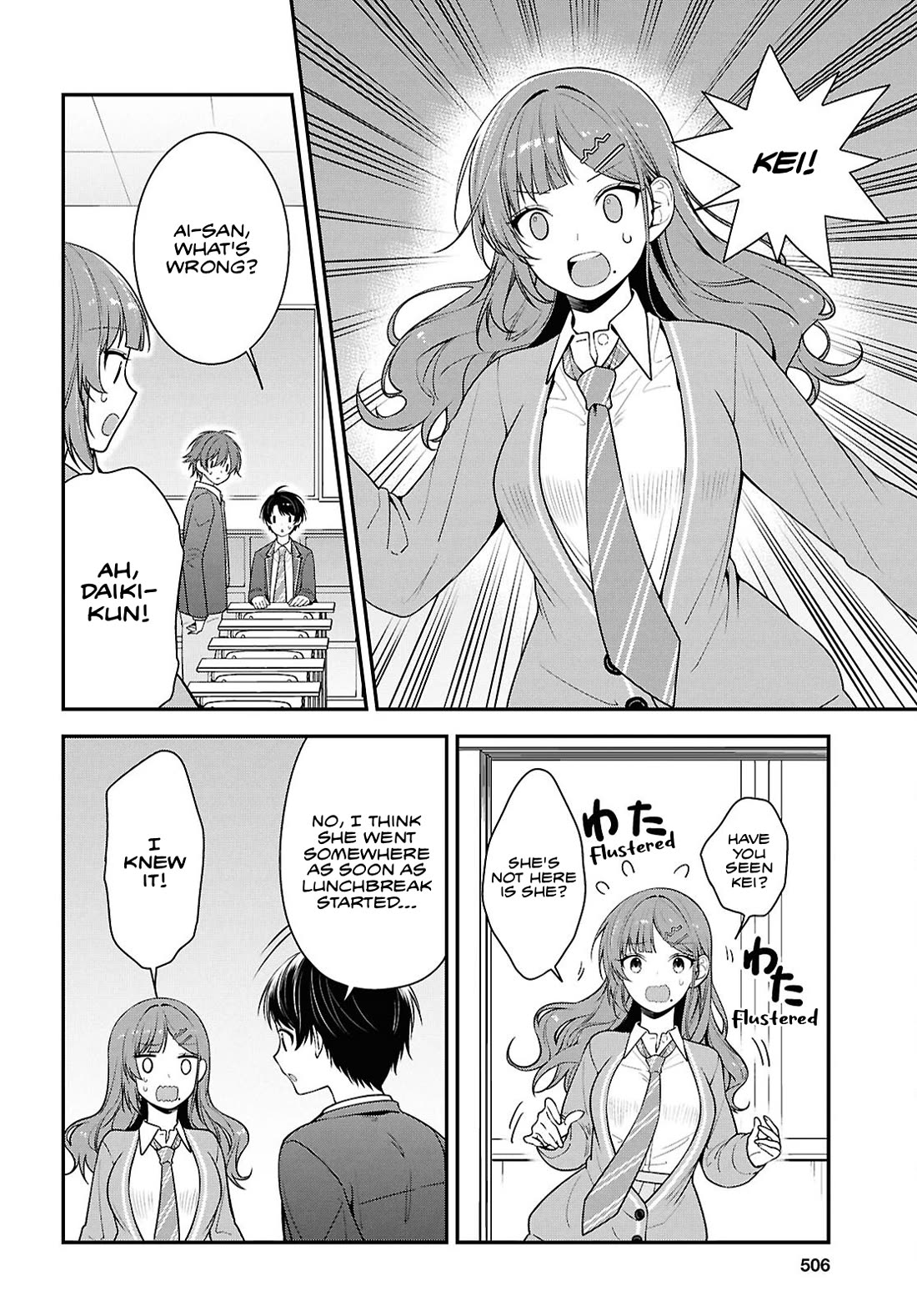 The Delinquent Shimizu-san Sitting Next to Me Has Dyed Her Hair Black chapter 9 page 10