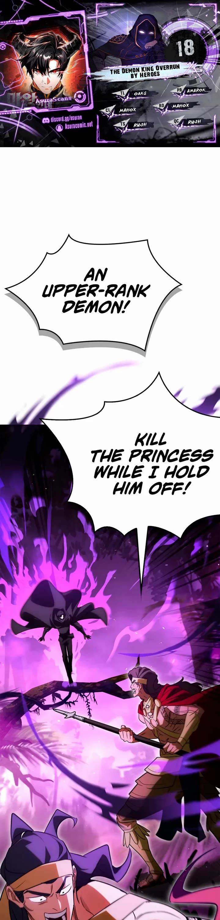 The Demon King Overrun by Heroes chapter 18 page 1