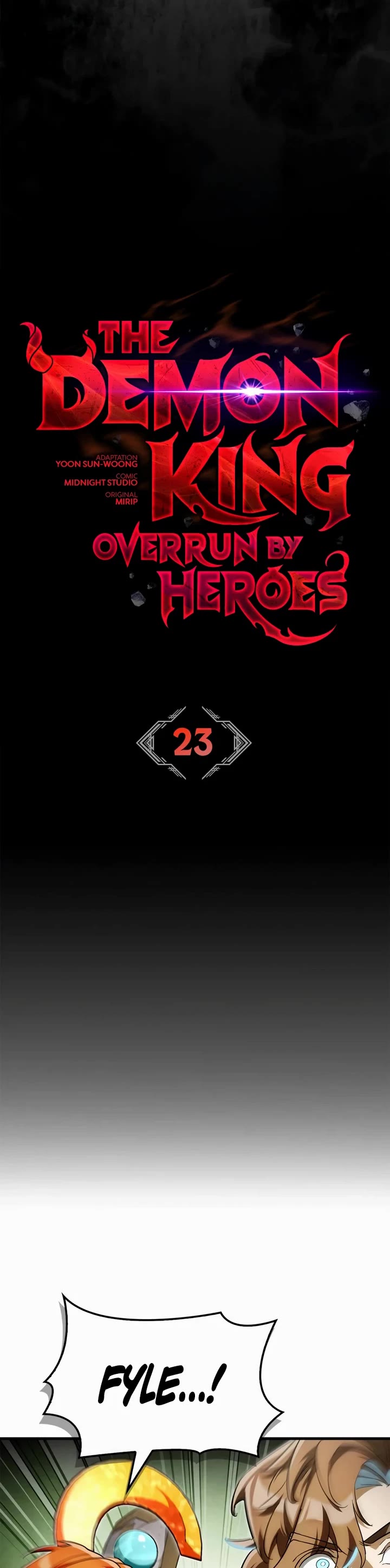 The Demon King Overrun by Heroes chapter 23 page 18