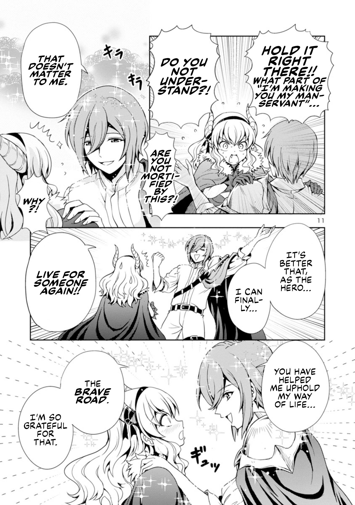 The Demon King's Daughter Is Way Too Easy chapter 1 page 11