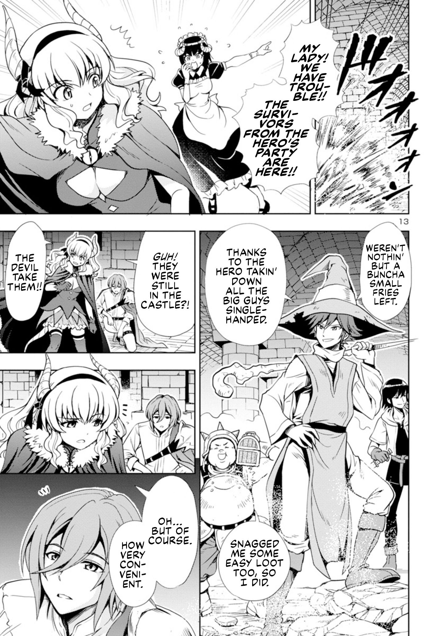 The Demon King's Daughter Is Way Too Easy chapter 1 page 13