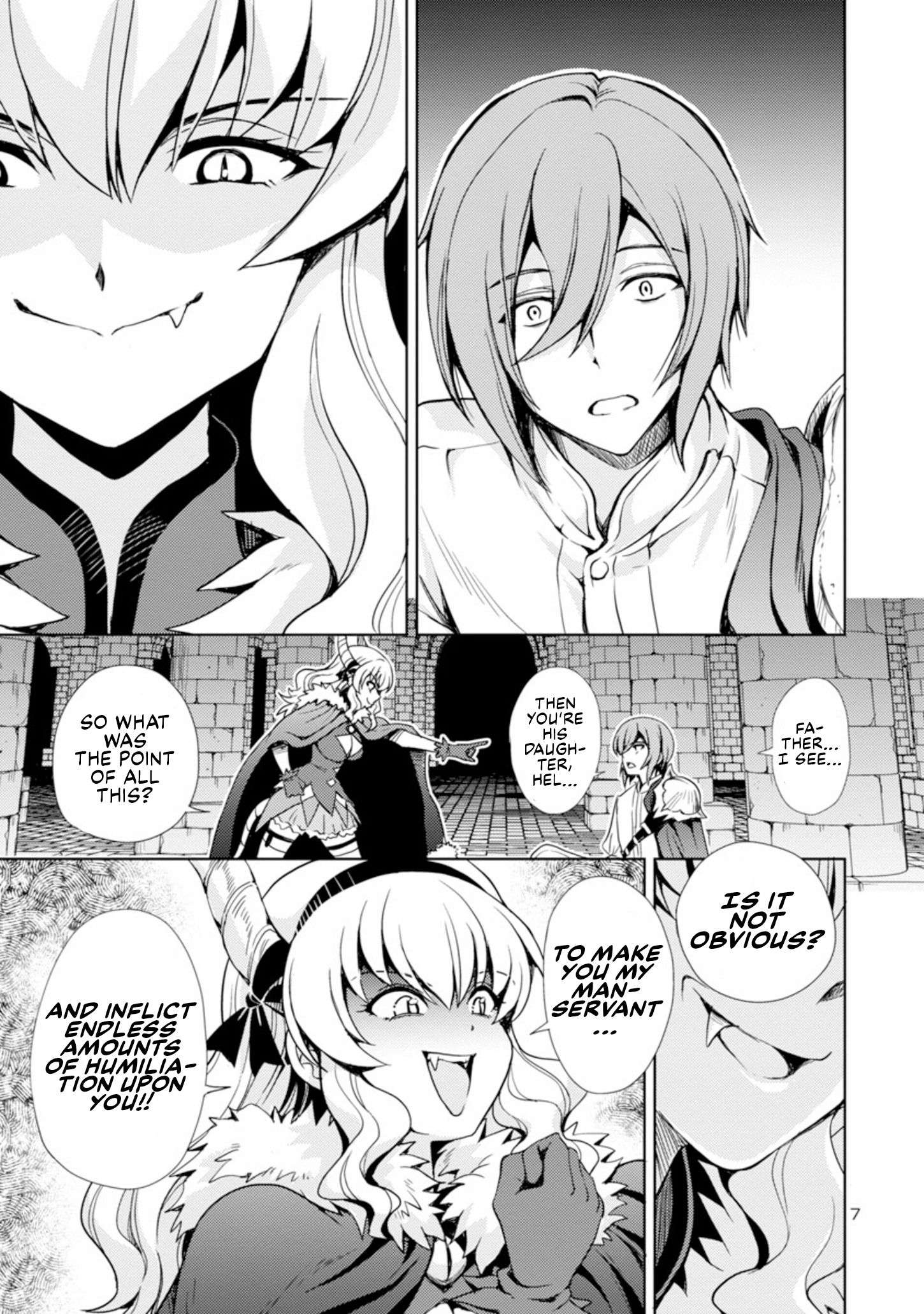 The Demon King's Daughter Is Way Too Easy chapter 1 page 7