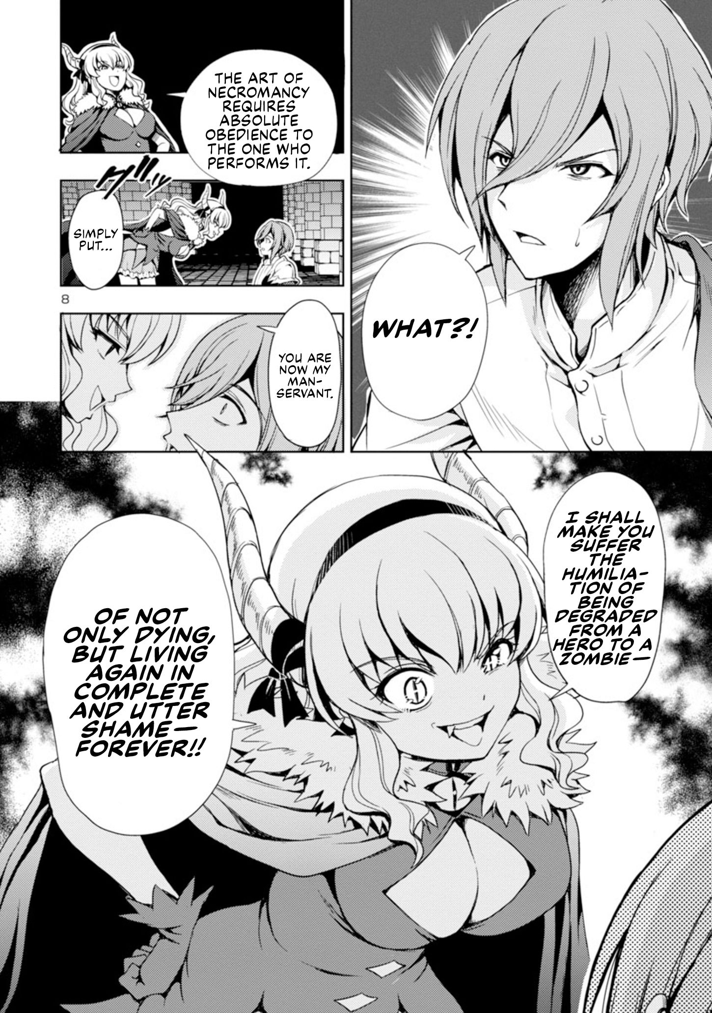 The Demon King's Daughter Is Way Too Easy chapter 1 page 8