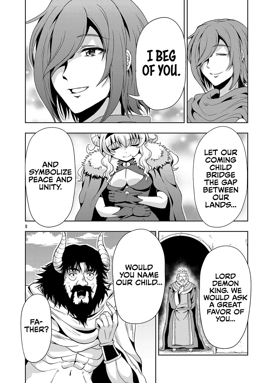The Demon King's Daughter Is Way Too Easy chapter 72 page 8