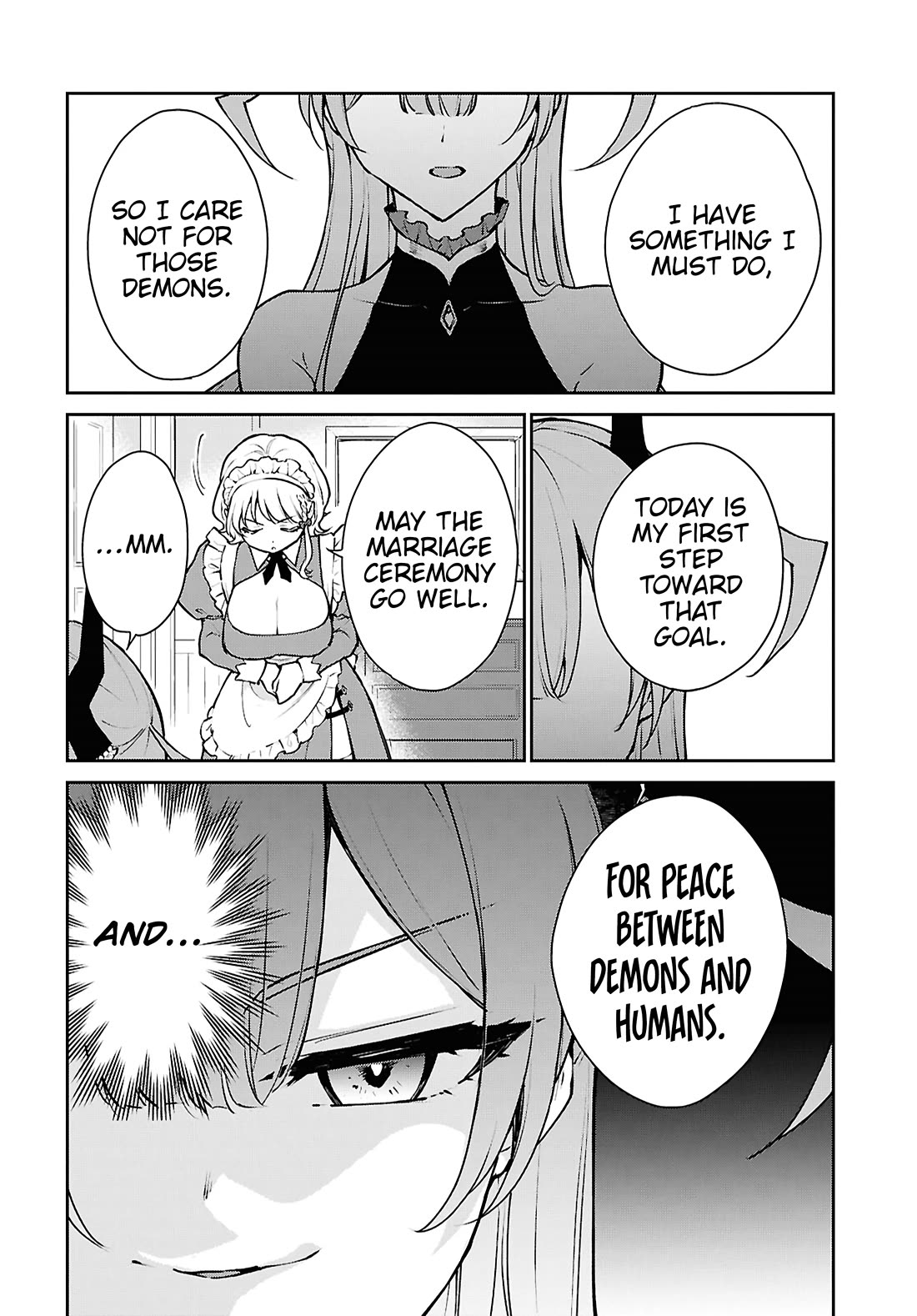The Demon King's Daughter Wants to Marry the Hero in a Political Marriage chapter 1 page 14