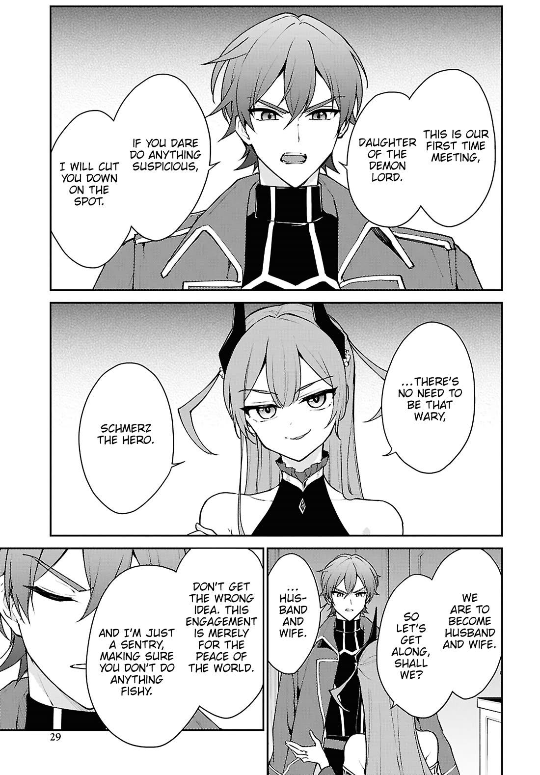 The Demon King's Daughter Wants to Marry the Hero in a Political Marriage chapter 1 page 23
