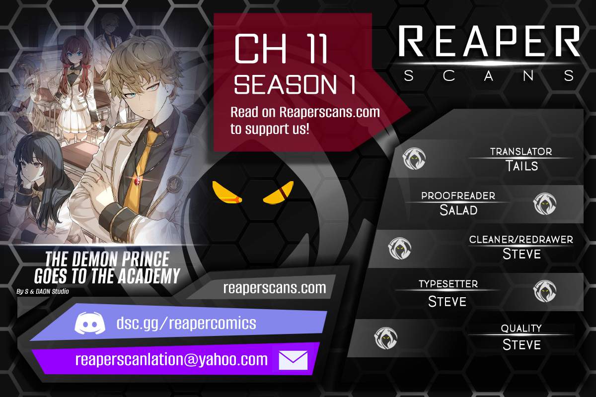 The Demon Prince goes to the Academy chapter 11 page 1