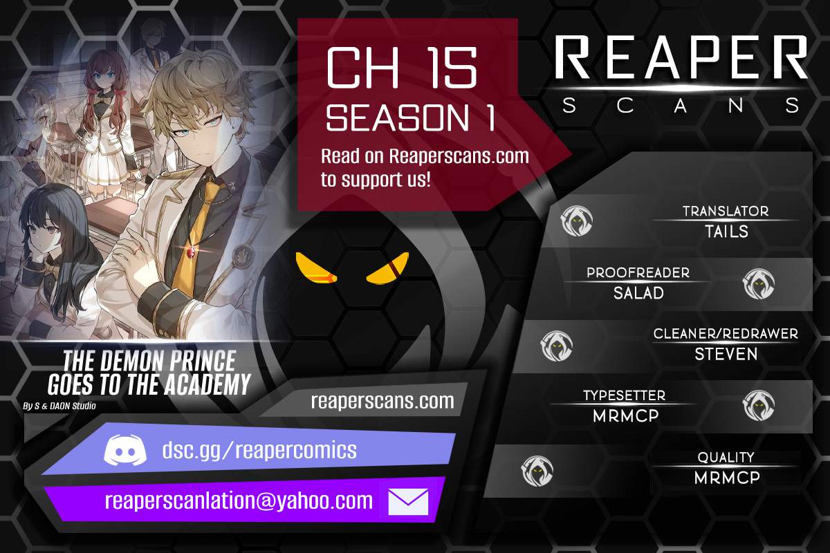 The Demon Prince goes to the Academy chapter 15 page 1