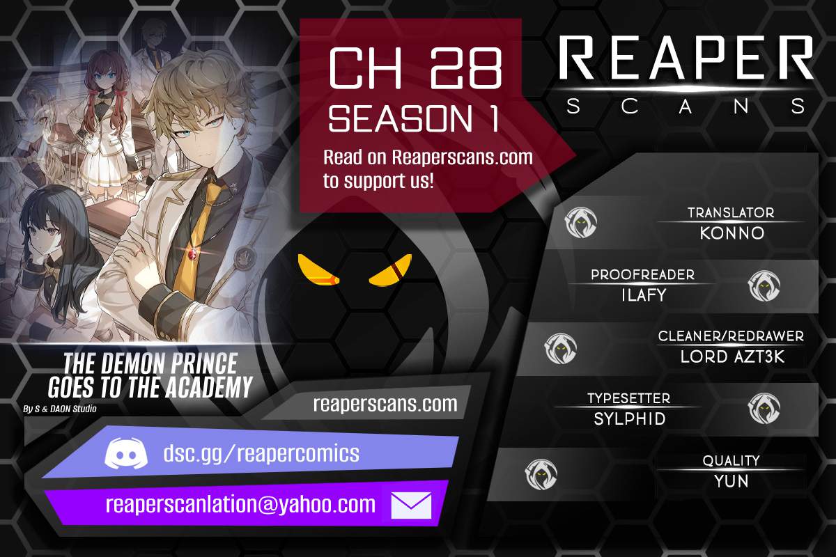 The Demon Prince goes to the Academy chapter 28 page 1