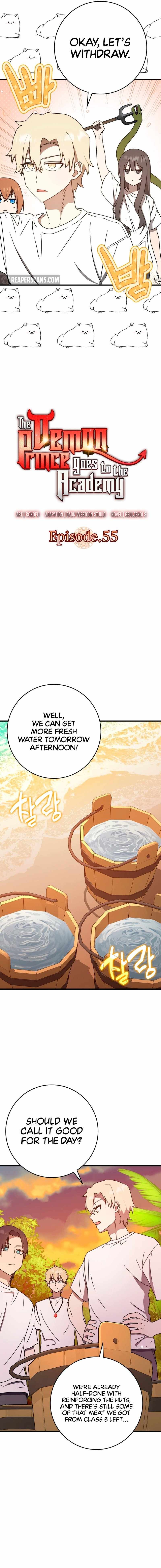 The Demon Prince goes to the Academy chapter 55 page 8
